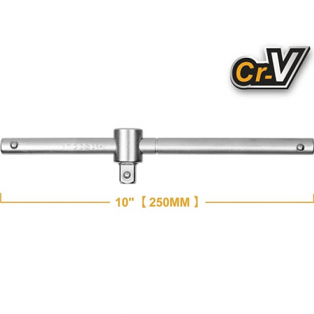 Extensie culisanta pentru cheie tubulara, 12, 250mm - INGCO HSTB12101