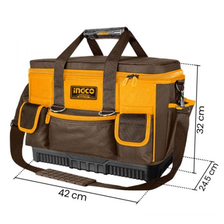 Cutii, genti si organizatoare - Geanta scule Ingco 20Kg cu 25 de Buzunare