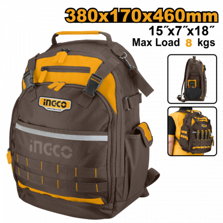 Cutii, genti si organizatoare - Ghiozdan, rucsac pentru Scule, 38cm x 17cm x 46cm, material Oxford 600D