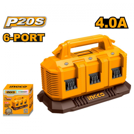 Incarcator cu 6 Porturi 4.0Ah, statie de incarcare acumulatori P20S [1]