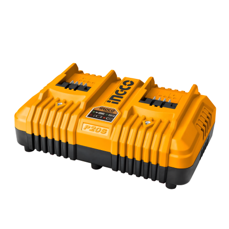 Incarcator dublu rapid 20V 4A, pentru 2 acumulatori, sistem inteligent [0]