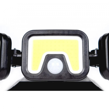 Lampa solara, 100 x LED, cu senzor de miscare, 8 - 10h [10]