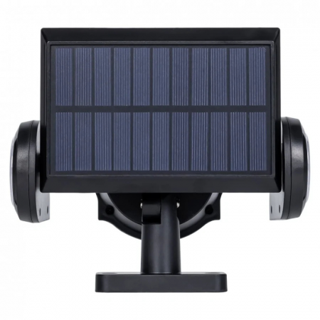Lampa solara, 112 x LED, cu senzor de miscare, 3 capete rotative 360° [4]
