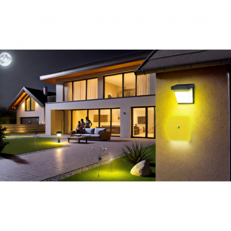 Lampa solara de gradina, efect licurici, 10 x LED, cu 10 bulbi [14]