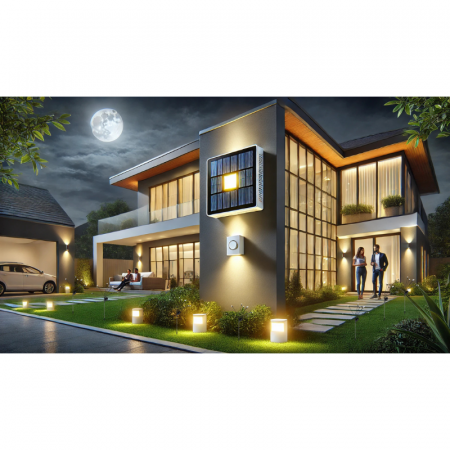 Lampa solara de gradina, efect licurici, 10 x LED, cu 10 bulbi [13]