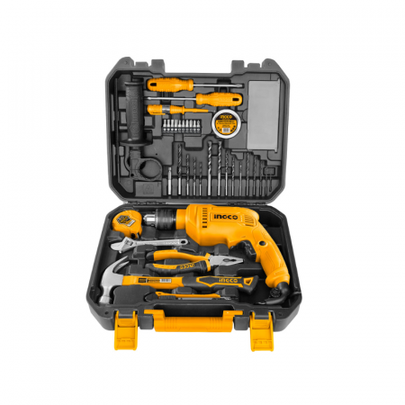 Masina de infiletat si gaurit, 680W, set de 115 piese [1]