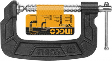 Menghina, presa, clema Lemn Tip G, deschidere 100mm - INGCO HGC0104 [2]