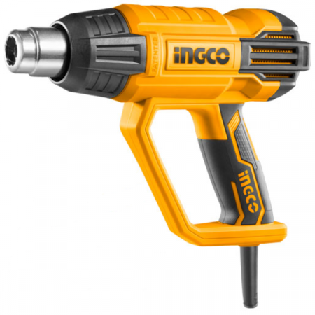 Pistol cu aer cald, afisaj LCD, 2000w, 8 accesorii, reglare precisa - INGCO HG200028-1 [1]