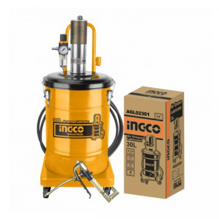 Pompa pneumatica pentru gresat, 30L - INGCO AGL02301 [0]
