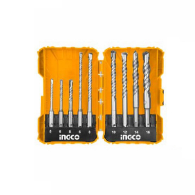 Set 9 pcs burghie beton SDS - INGCO AKDL30901 [2]