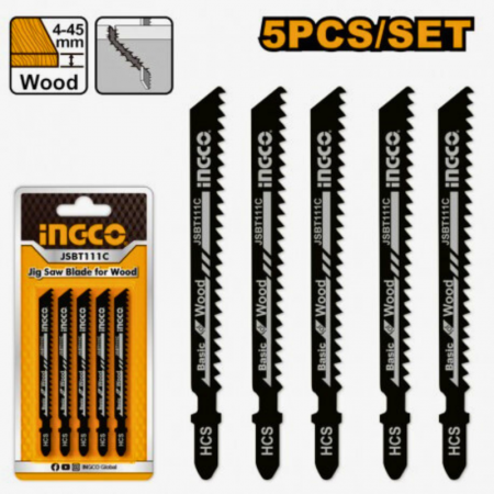 Lame pendulare si panze fierastraie - Set de 5 bucati panze pentru pendular, 74mm