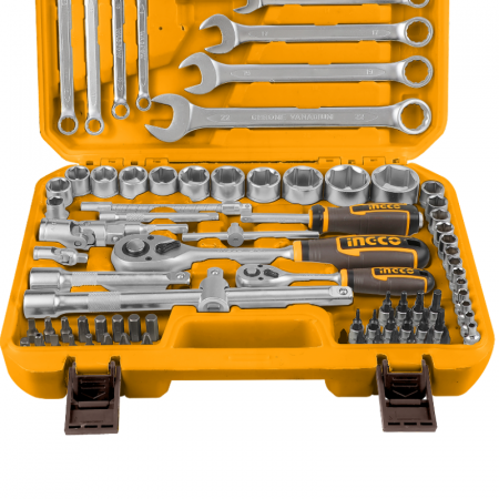 Set de 82 bucati de chei tubulare 1/4" si 1/2" [2]