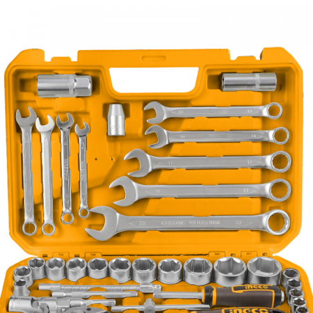 Set de 82 bucati de chei tubulare 1/4" si 1/2" [1]