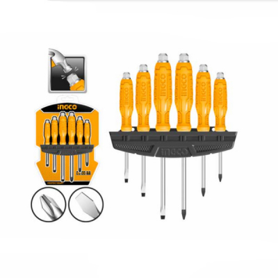 Set surubelnite mecanice, 6 buc, cu cap hexagonal - INGCO HSGTDC180601 [1]