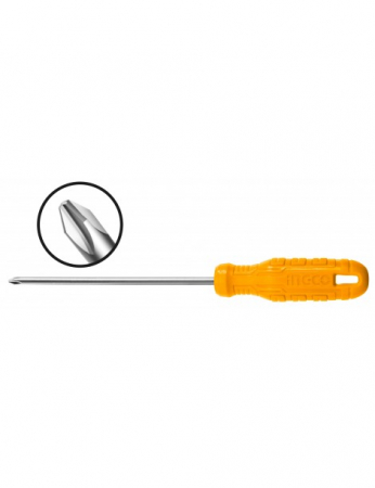 Surubelnite si truse surubelnite - Surubelnita profil Philips, cu varf magnetic, PH1 x 100mm - INGCO HS58PH1100