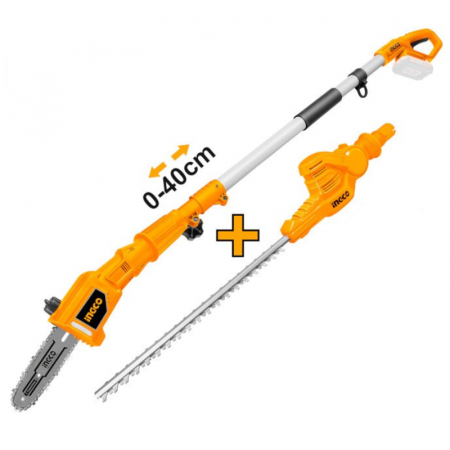 Unealta multifunctionala electrica, Drujba și Foarfeca, pe acumulatori, pe acumulator 20V [2]