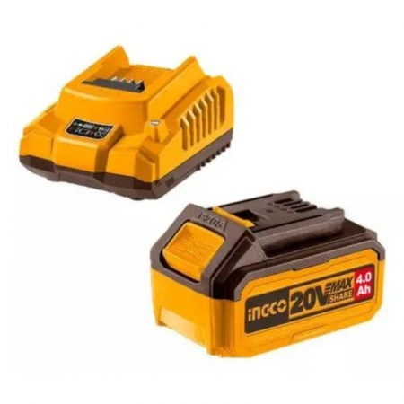 Scule electrice - Pachet baterie 4Ah + incarcator, 20V