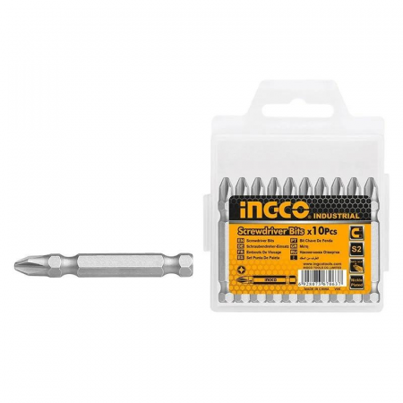 Accesorii scule electrice - Set 10 bucati biti PH3, 50mm, in carcasa plastic
