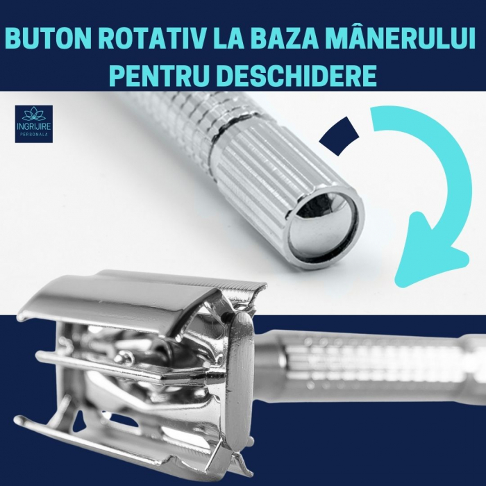Aparat de ras clasic butterfly, Safety Razor [2]