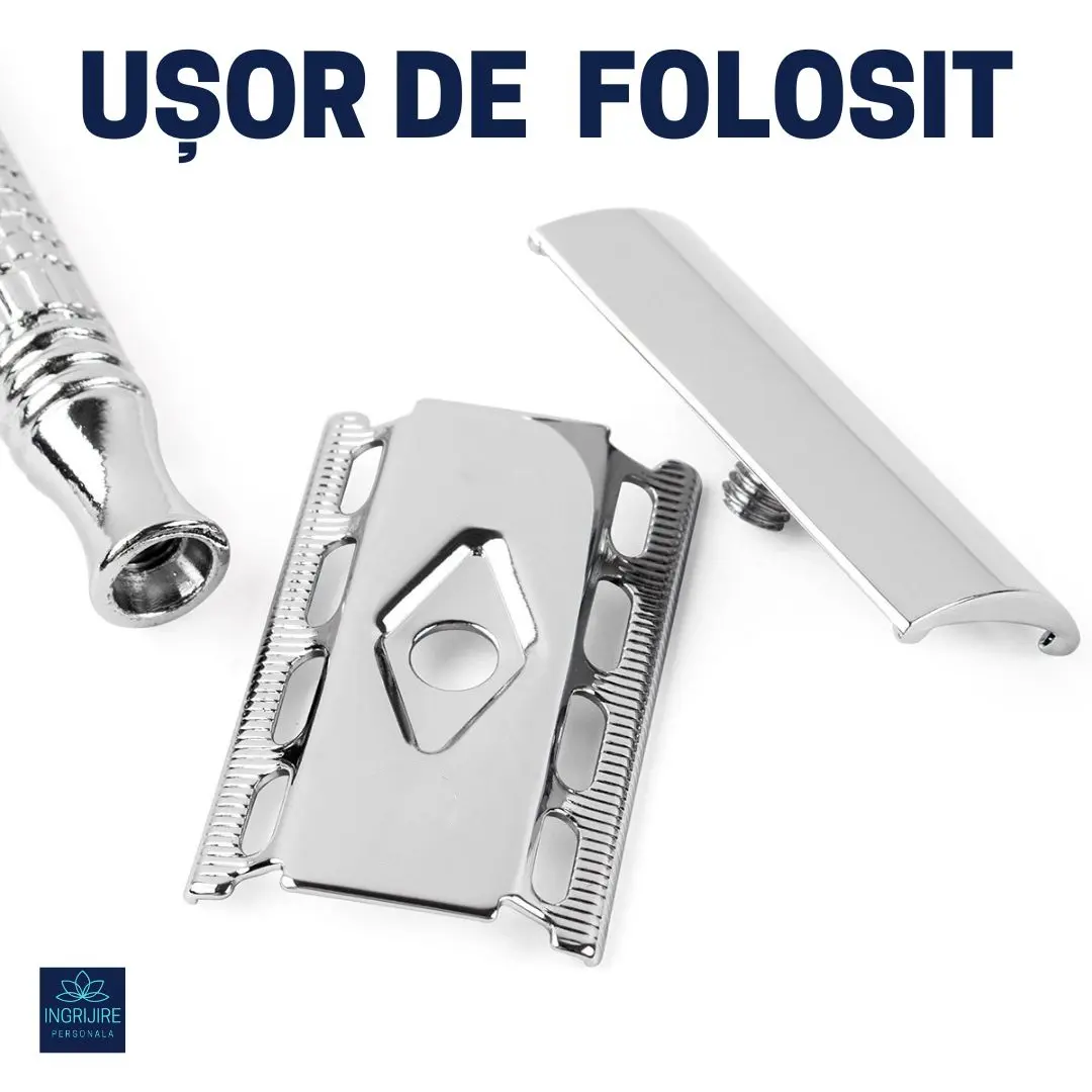 Aparat de ras clasic Safety Razor, F22 [4]