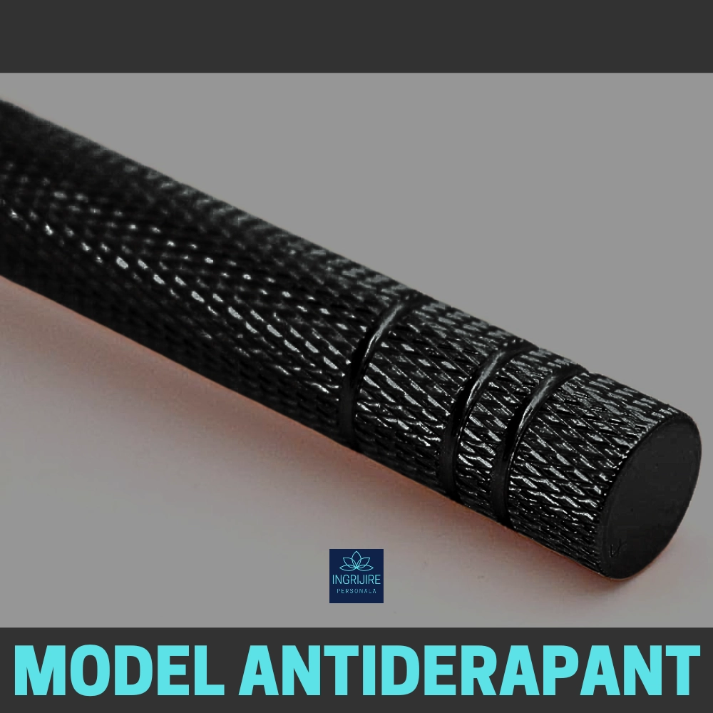 Aparat de ras clasic, safety razor, matte black [6]