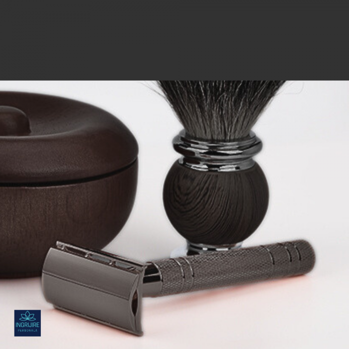 Aparat de ras clasic, safety razor, street grey [12]