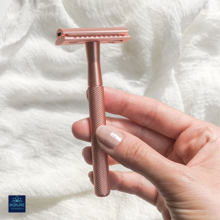 Aparat de ras safety razor Haward Luxury, rose gold [2]