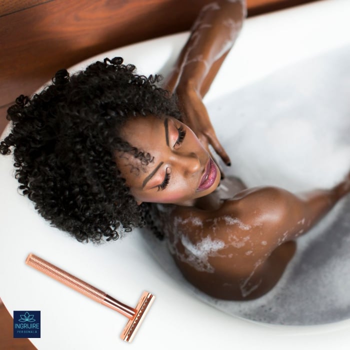 Aparat de ras safety razor Haward Luxury, rose gold [17]