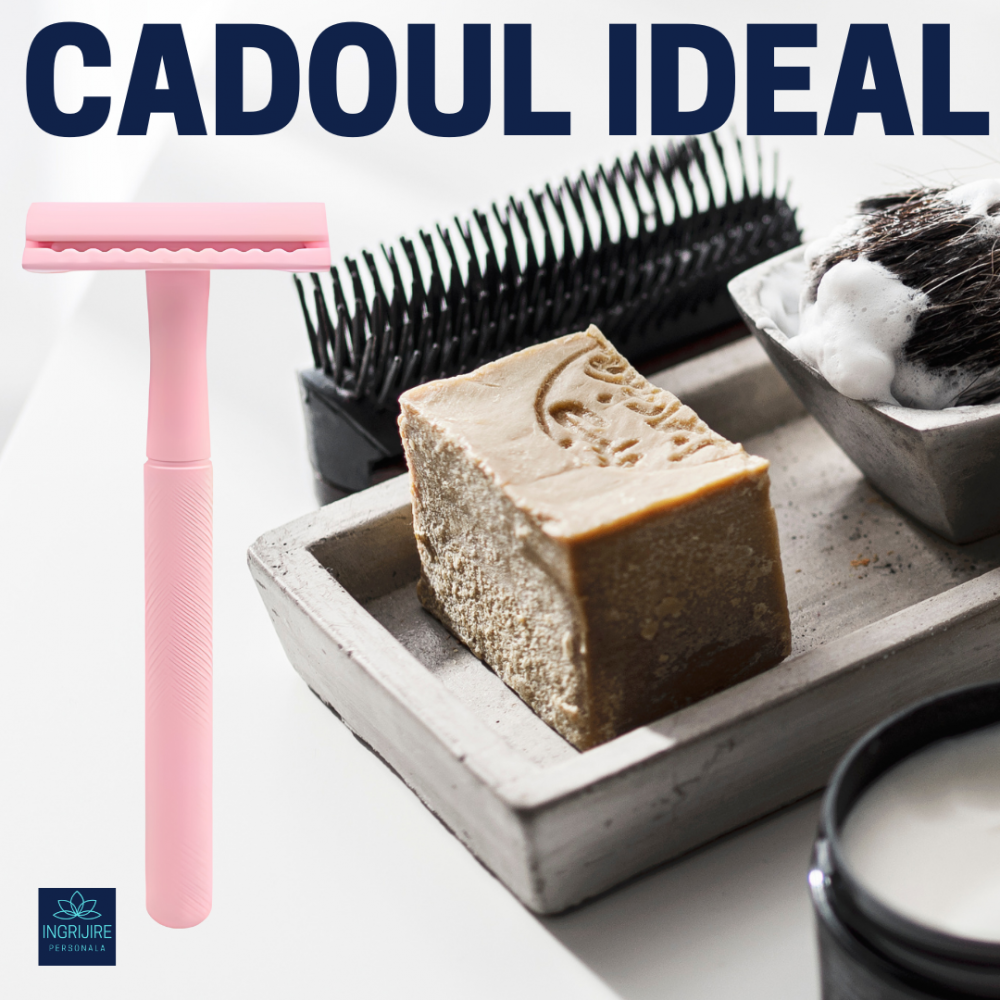 Aparat de ras safety razor, Luxury Pink [4]