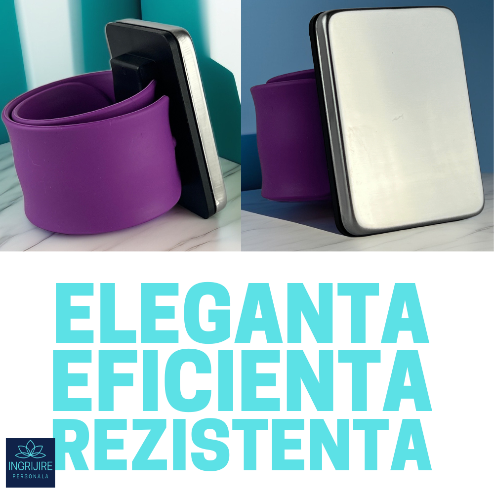 Bratara Magnetica din Silicon pentru frizerie, mov [7]