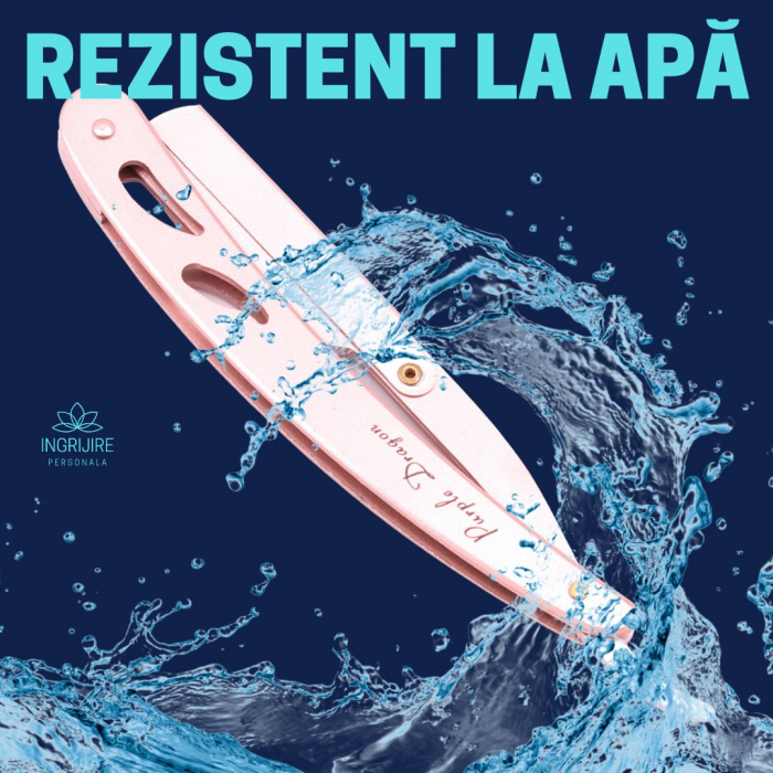 Brici cu lama interschimbabila, otel inoxidabil, Rose gold [18]