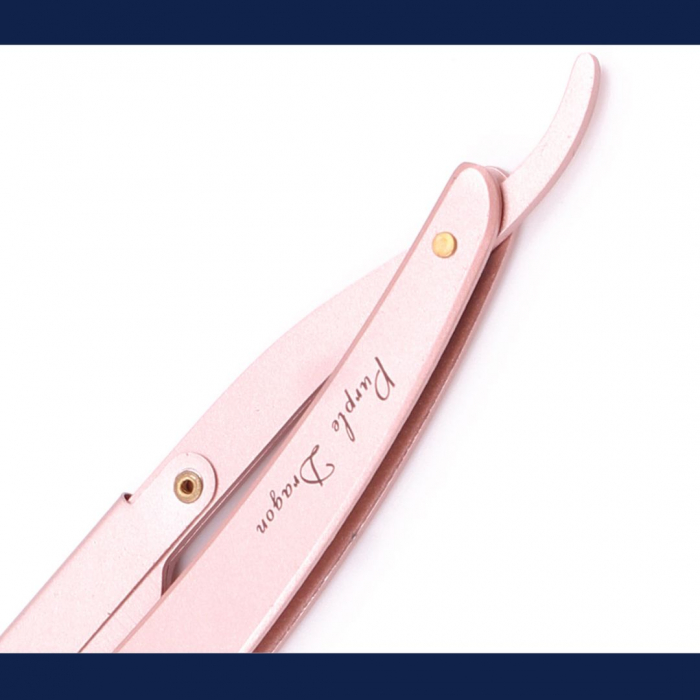 Brici cu lama interschimbabila, otel inoxidabil, Rose gold [7]