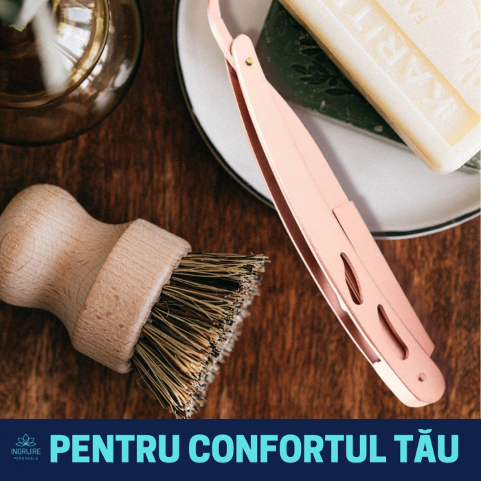 Brici cu lama interschimbabila, otel inoxidabil, Rose gold [15]