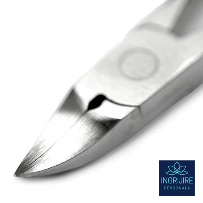 Cleste pedichiura nude, pentru unghii dure [5]