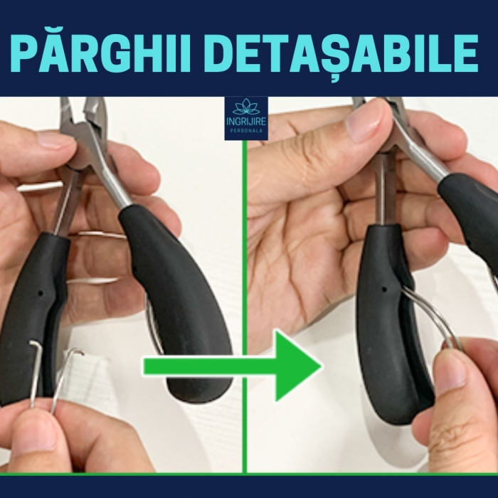 Cleste pedichiura, pila si instrumente pentru unghii dure [12]
