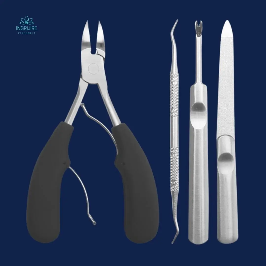 Cleste pedichiura, pila si instrumente pentru unghii dure [5]