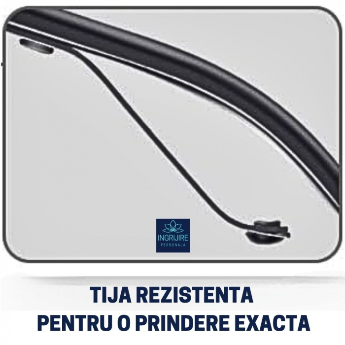 Cleste pentru cuticule BLACK - otel inoxidabil [6]