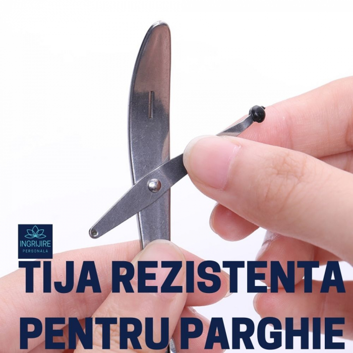 Cleste pentru cuticule silver - otel inoxidabil [11]