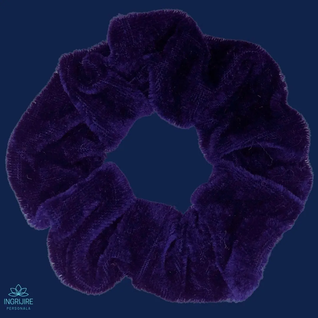 Elastic de par - scrunchie blue [4]