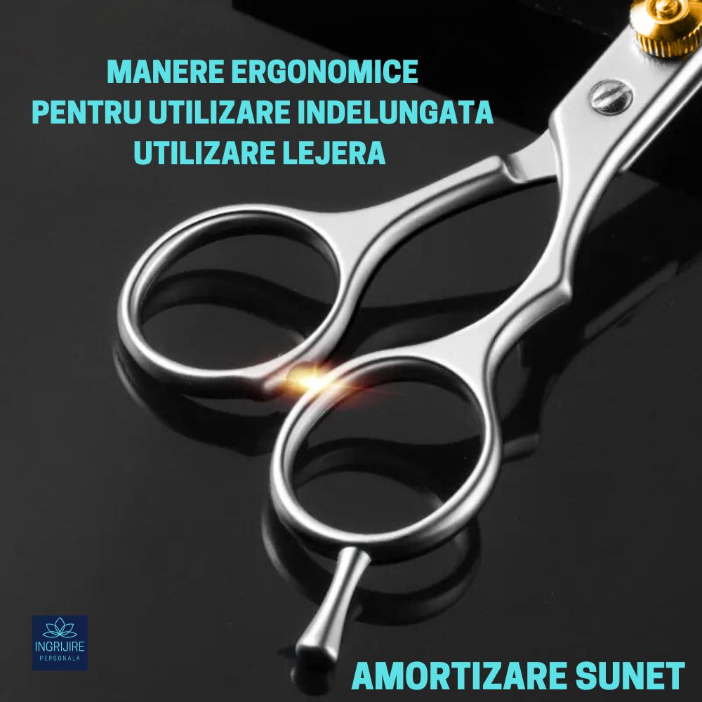 Foarfeca de filat pentru coafor/frizerie, 5.5'' [4]