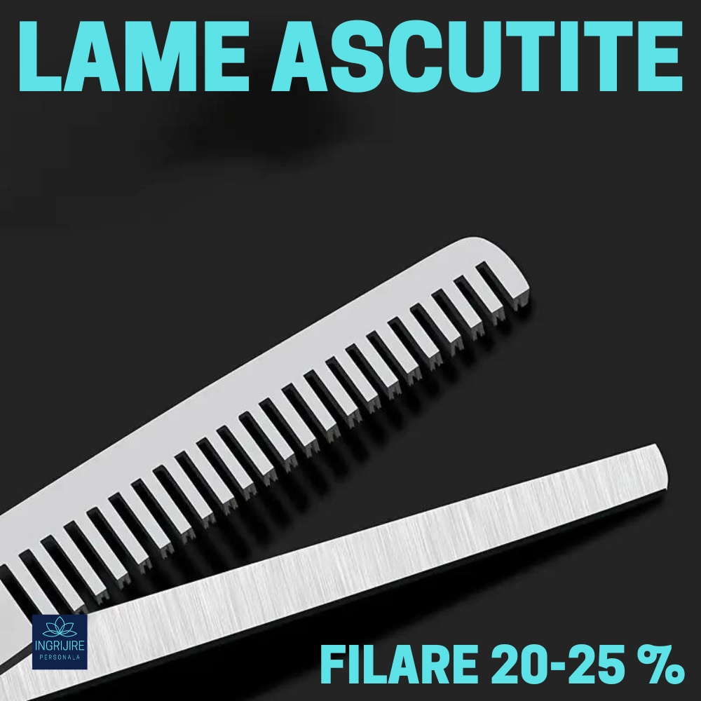 Foarfeca de filat pentru coafor/frizerie, 5.5'' [2]