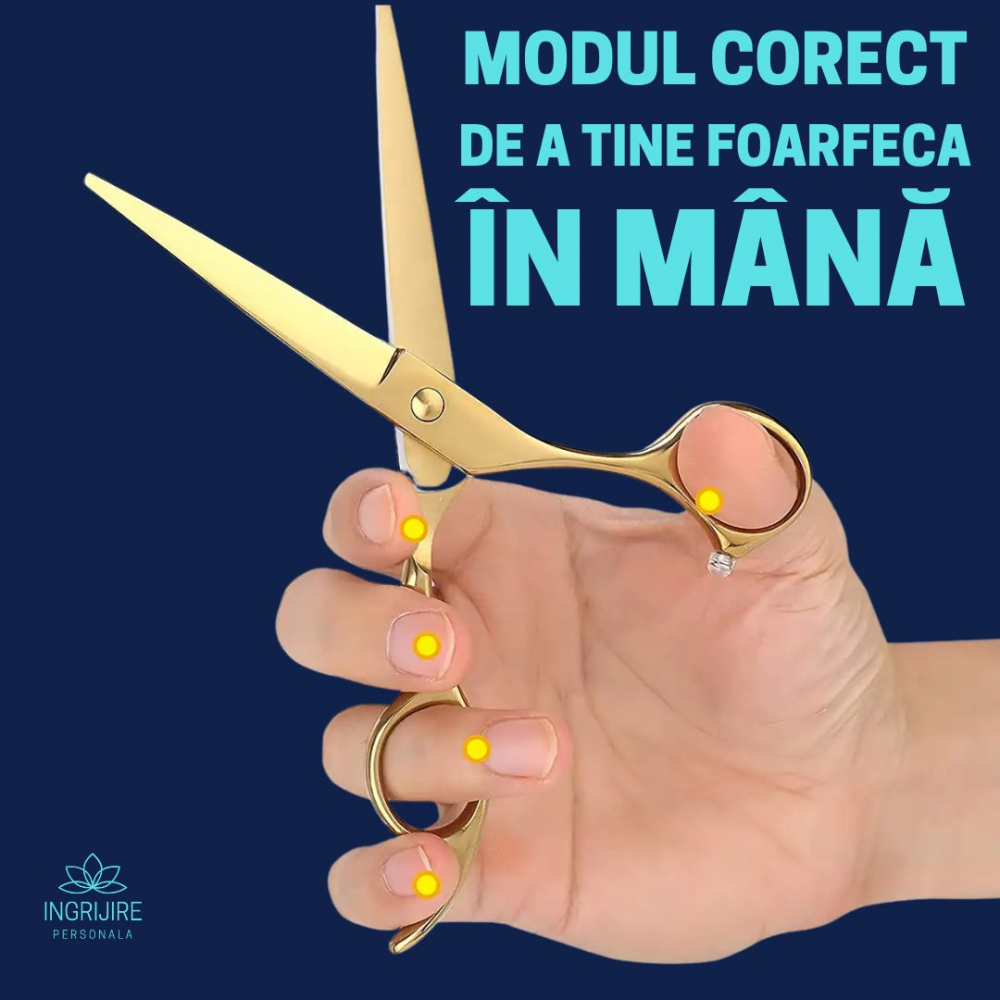 Foarfeca de tuns 6''- Gold [6]