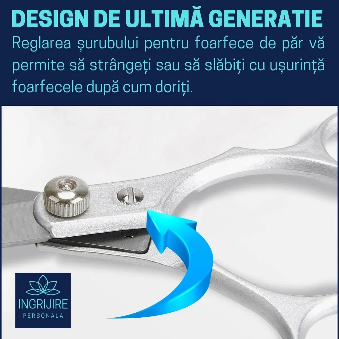 Foarfeca de tuns pentru coafor/frizerie, 5.5'' [4]