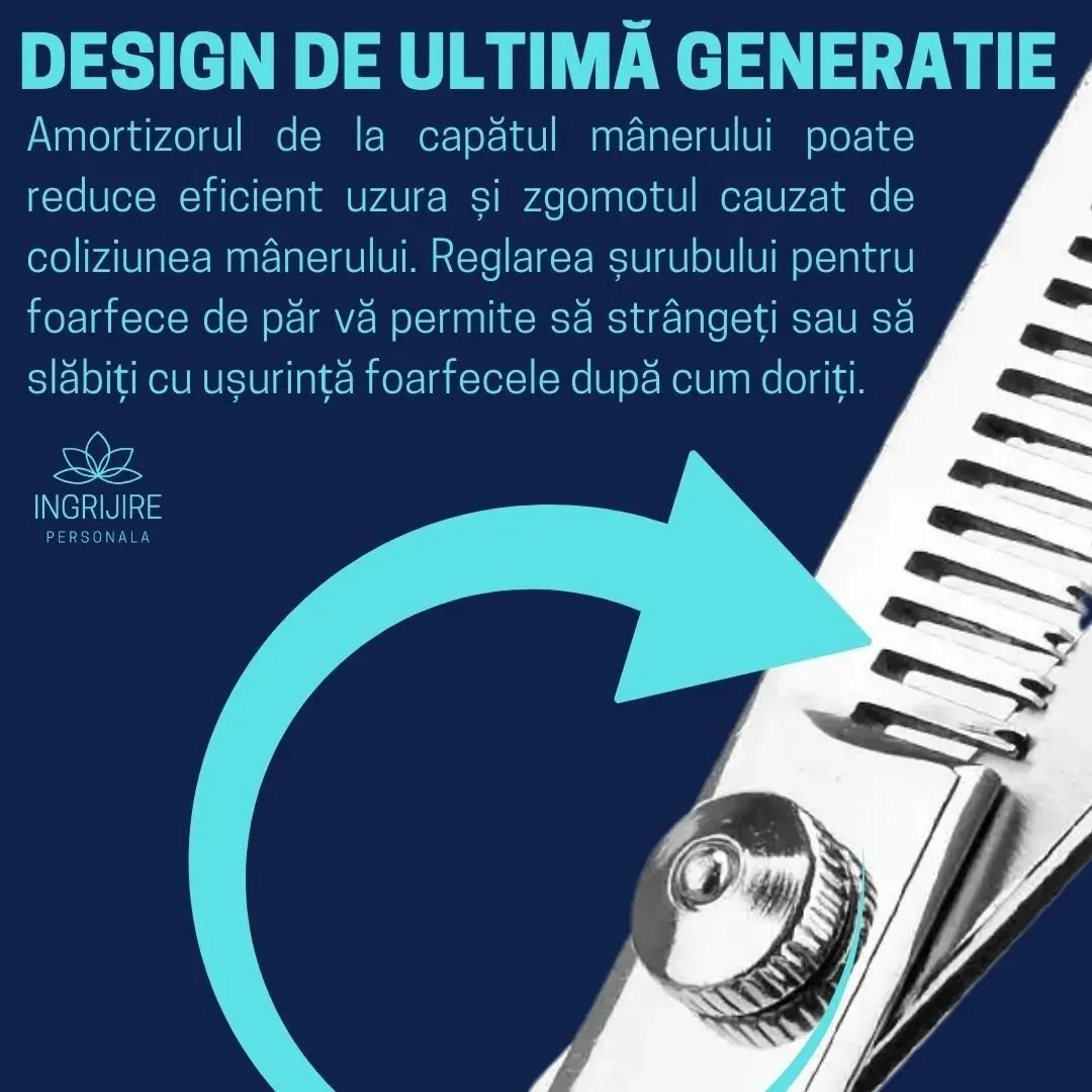 Foarfeca pentru filat 6'', otel inoxidabil [6]