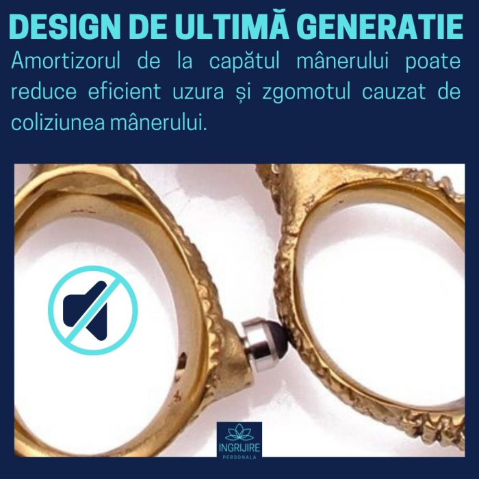 Foarfeca tuns 6'', otel japonez, Royal gold [6]