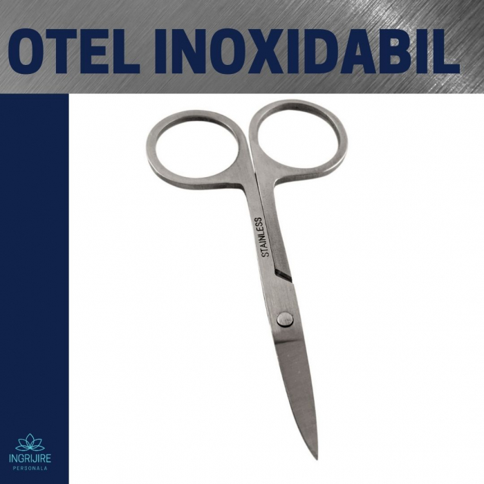 Forfecuta pentru cosmetizare par - otel inoxidabil [6]