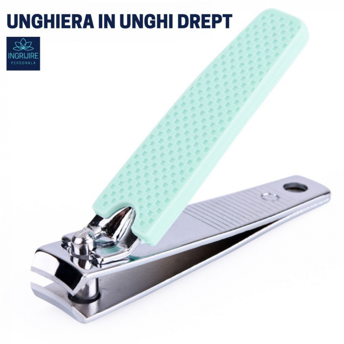 KIT ESSENTIALS  (1Unghiera dreapta+ 1 unghiera inclinata + pila )  pentru manichiura [7]