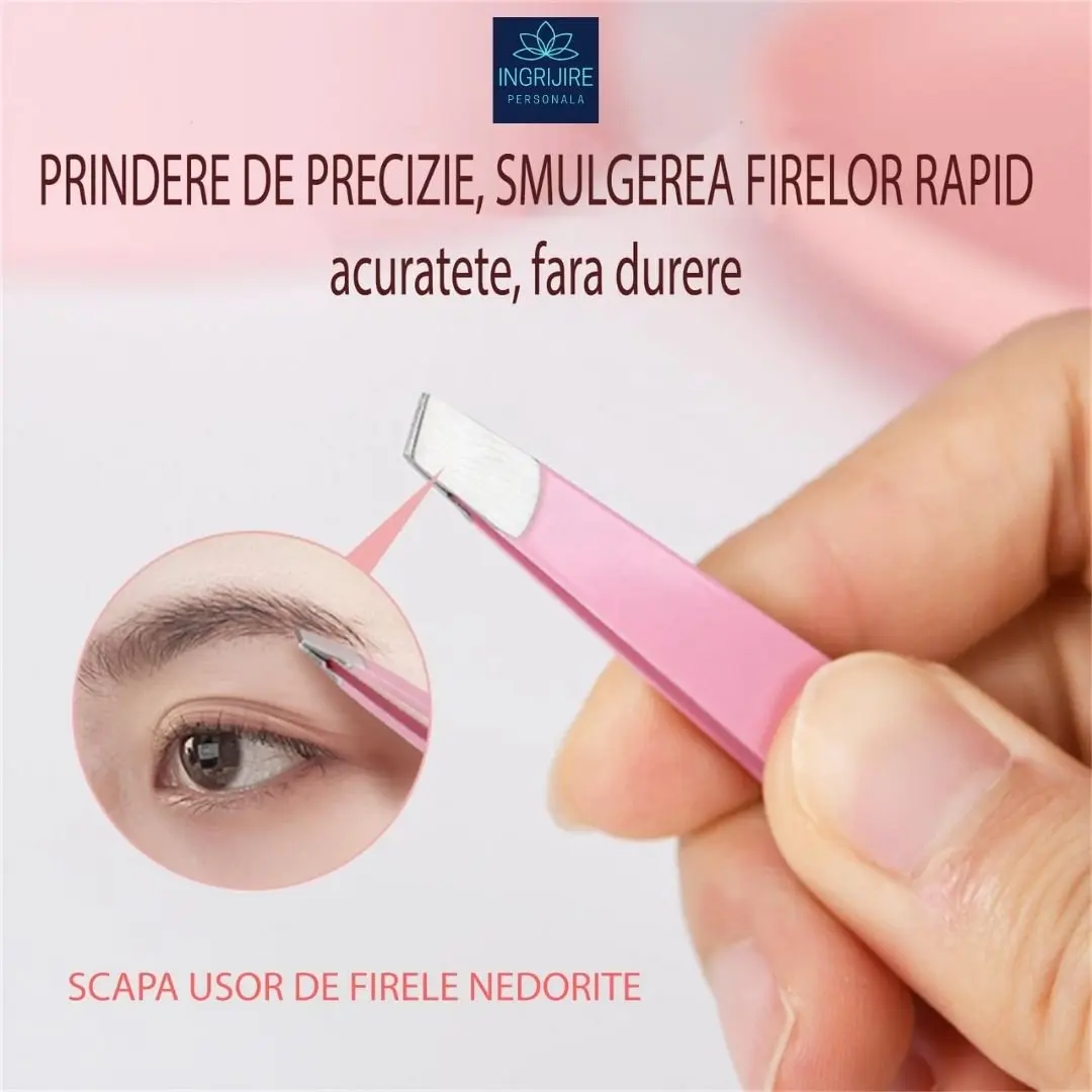 KIT ESSENTIALS  (PENSETA + FORFECUTA)  pentru ingrijirea personala [8]