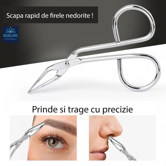 Penseta tip cleste, otel inoxidabil [3]