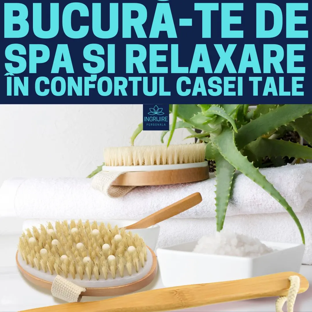 Perie de baie din lemn de bambus cu bulbi pentru masaj si exfoliere, maner detasabil, rezistenta la apa [5]